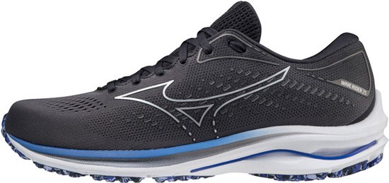 Mizuno Wave Rider 25 Heren - Sportschoenen - grijs/paars - maat 50 | bol.com