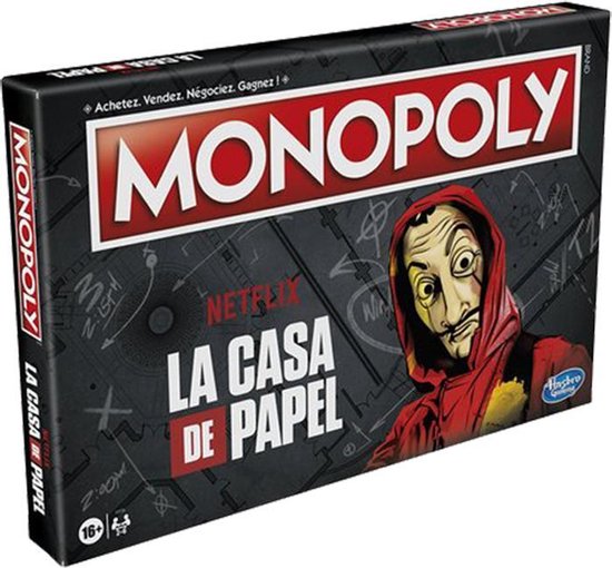 Thumbnail van een extra afbeelding van het spel MONOPOLY - La casa de papel (Franstalige editie)