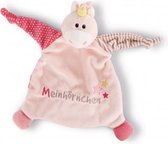 knuffeldoekje Unicorn Stupsi 25 x 25 x 7,5 cm pluche roze