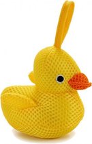 badspeelgoed eend junior 18 x 21 cm viscose geel