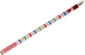potlood rekentafels junior 19 cm hout rood