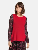 TAIFUN Spencer met geknoopte details