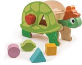 vormendoos Schildpad hout junior 25 x 9 x 15 cm