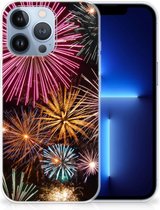 Smartphonehoesje Geschikt voor iPhone 13 Pro Smartphone hoesje Vuurwerk