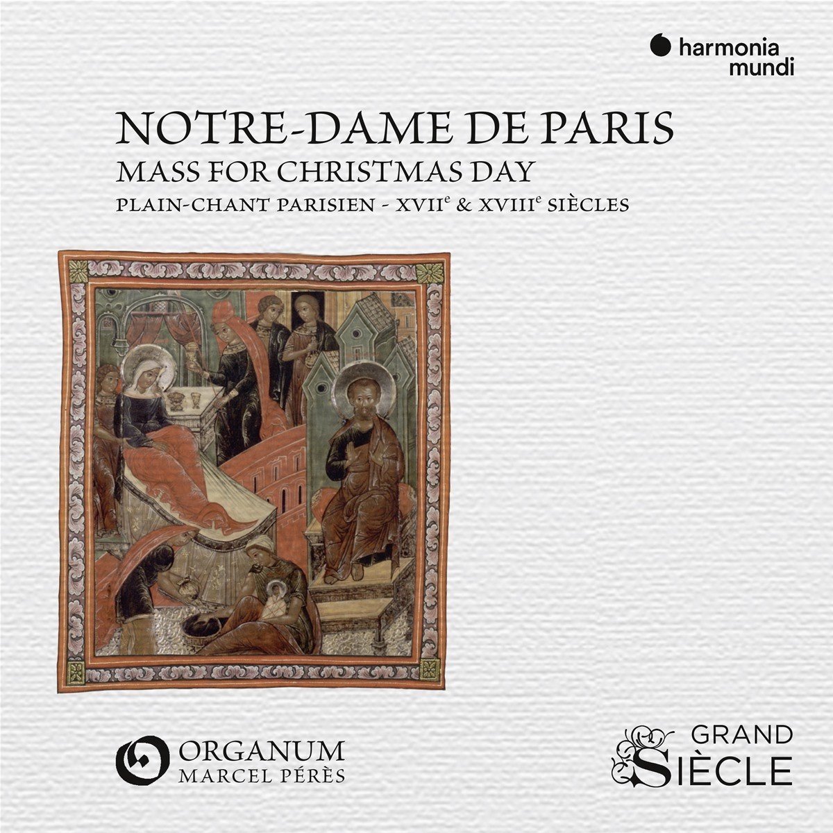 Ensemble Organum Marcel Peres - Messe Du Jour De Noel (CD), Ensemble ...