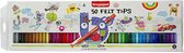 viltstiften Felt Tips junior 50 stuks