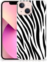Trendy Telefoonhoesjes geschikt voor iPhone 13 mini Smartphone hoesje Zebra