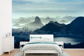 Behang - Fotobehang Rio de Janeiro - Brazilië - Bergen - Breedte 420 cm x hoogte 280 cm