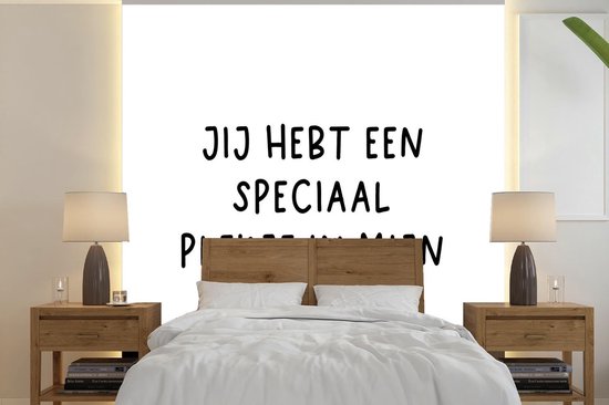 Behang - Fotobehang Een speciaal plekje in mijn hart - Spreuken