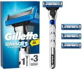 GILLETTE Mach3 Turbo Razor - 4 mesjes