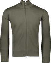 Gran Sasso  Vest Groen Aansluitend - Maat XL  - Heren - Herfst/Winter Collectie - Wol