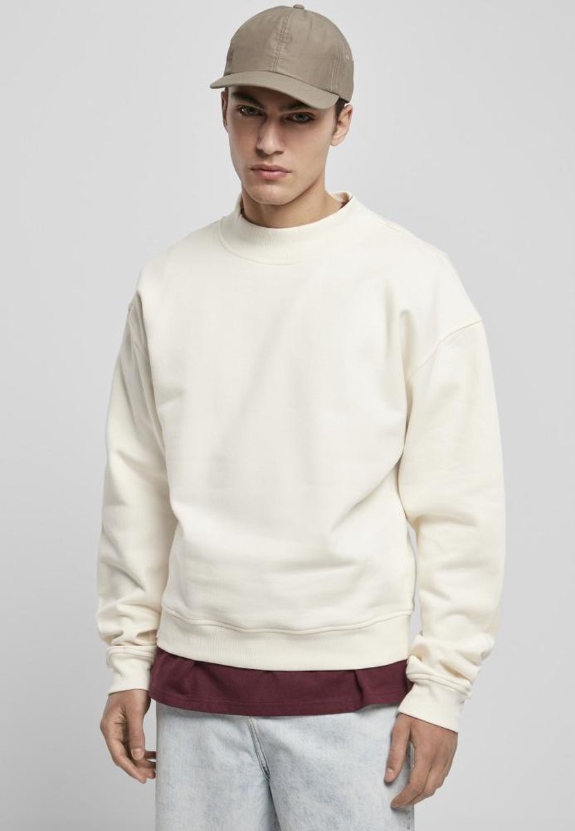 Urban Classics Mock Neck Sweater/trui XL Creme