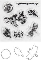 embossing folders, stempels en snijmallen 2,5 x 6 cm