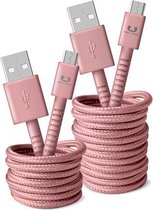 Fresh 'n Rebel - USB to Micro USB Cable - 3m - Dusty Pink