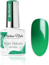 Modena Nails UV/LED Gellak Pure Nature Thermo - Activist - Donkergroen, Lichtgroen, Multicolour - Glanzend - Gel nagellak