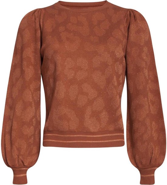 Smashed Lemon Trui Knit Top 21731 740 Cognac Dames Maat XL bol