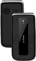 Artfone F20 - Mobiele telefoon voor Senioren - SOS Alarmknop - GSM met Grote verlichte toetsen - Met Oplaadstation - Zwart