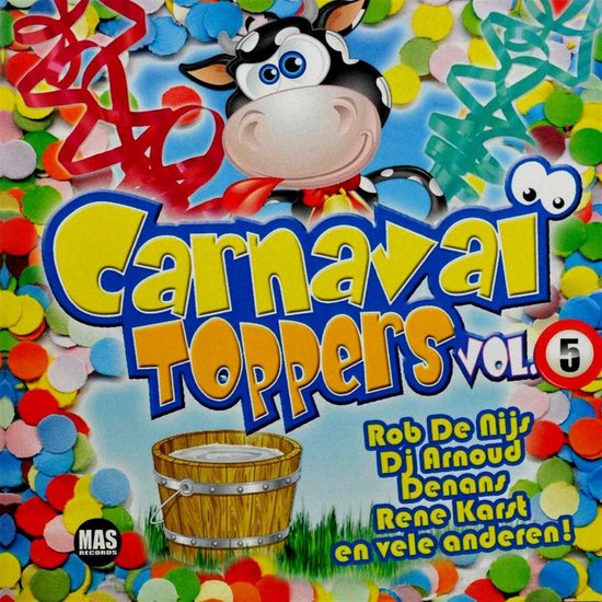 Various Artists - Carnaval Toppers Vol 5 (CD)