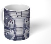 Mok - Londen - Metro - Zilver - 350 ML - Beker