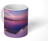 Mok - Roze tinten in het Nationaal park Crater Lake in de Verenigde Staten - 350 ML - Beker