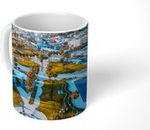 Mok - Venice Beach in Californië vanuit vogelperspectief - 350 ML - Beker