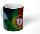 Mok - Koffiemok - Vlag van Portugal - Mokken - 350 ML - Beker - Koffiemokken - Theemok