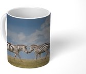 Mok - Verliefde zebra's - 350 ML - Beker