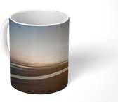 Mok - Panorama van een hemel met ondergaande zon - 350 ML - Beker