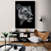 Artistic Lab Poster - Dark Lioness Plexiglas - 140 X 100 Cm - Multicolor