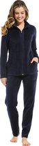 Dames huispak Pastunette De Luxe 85212-304-8 - Blauw - 46