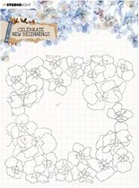 Studio Light Clear Stamp - Celebrate new beginnings - nr.518