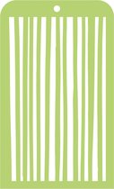 Hobbysjabloon - Kaisercraft designer template mini stripes