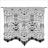 Hobbysjabloon - Template 6x6" 15x15cm macrame