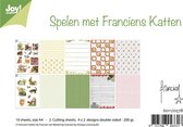 Joy!Crafts Papierset - A4 - 10 designs - Franciens Katten spelen