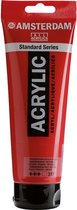 Acrylverf - #317 Transparantrood Middel - Amsterdam - 250 ml