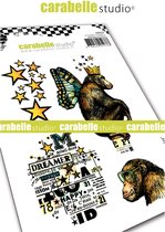 Carabelle Studio Cling stamp - A6 monkey