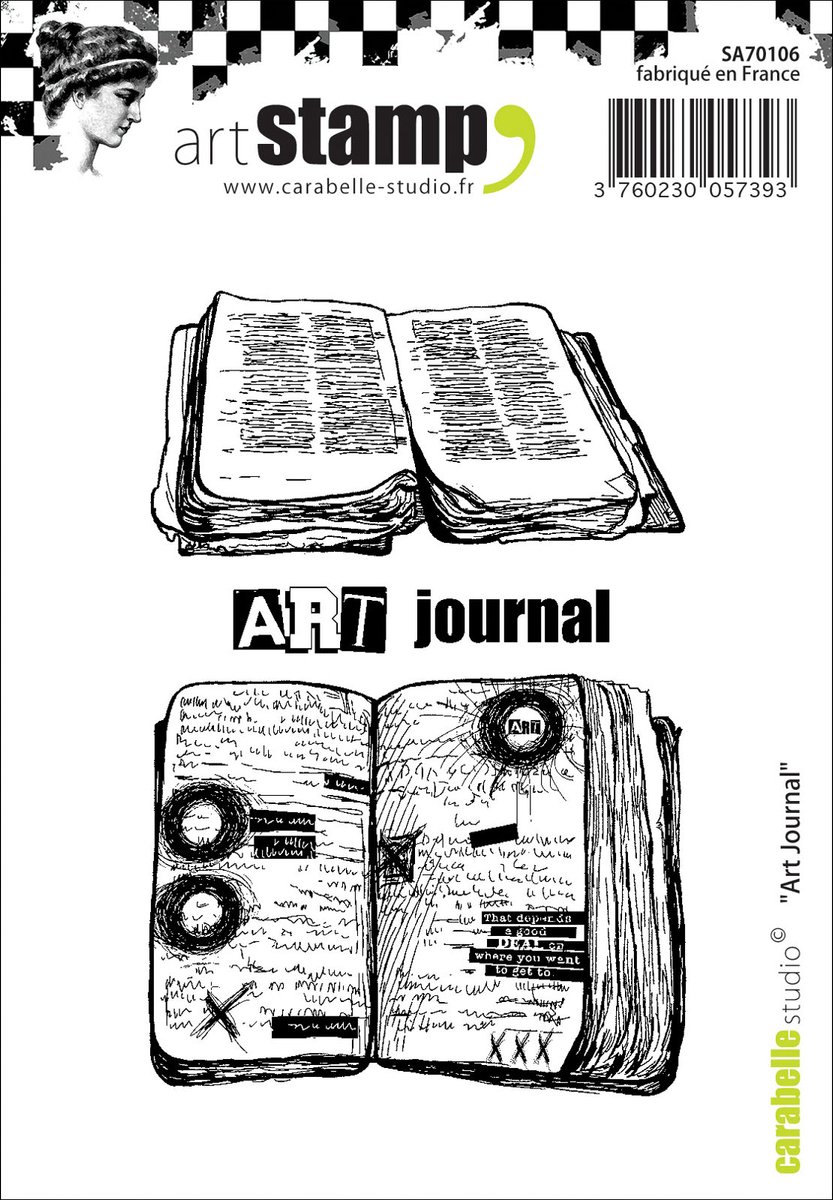 Carabelle Studio Stempel - A7 art journal