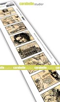 Carabelle Studio Cling stamp - edge Leonardo da Vinci