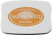 ME-802 Memento ink pad peanut brittle - stempelkussen groot beige