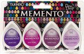 Memento dew drops stempelkussen - Juicy Purples 4 pack - paars tinten