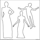 The Crafter's Workshop Stencil - 30x30cm - Nancy Emily Polly