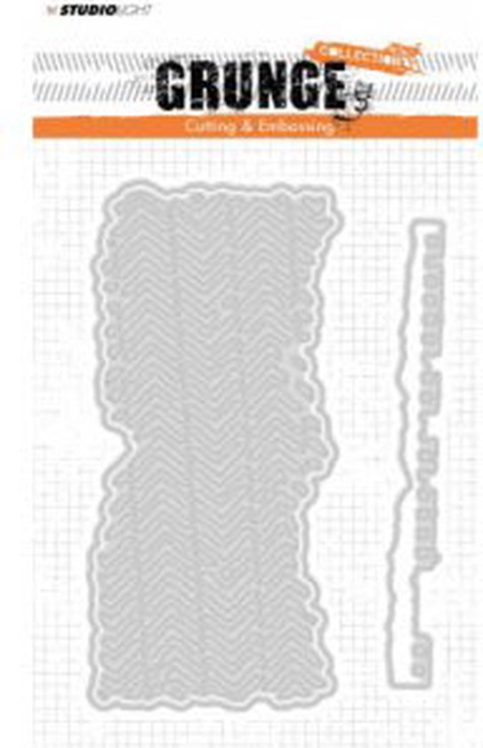 Studio Light Embossing Die Cut - Grunge Collection 2.0 nr.174 | bol