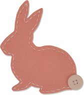 Sizzix Bigz Die Lovable Bunny - Konijn ontworpen door Samantha Barnet