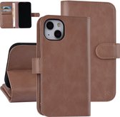 UNIQ Accessory - Roze Pu Leather Book Case Telefoonhoesje voor Apple iPhone 13 - Beschermend & Stijlvol