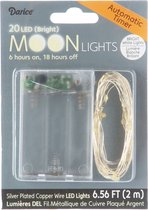 Moon lights led 20 bright white with timer