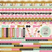 Kaisercraft all that glitters sticker sheet 12x12