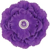 LockerLookz peony flower magnet purple
