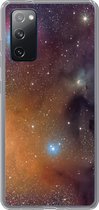 Geschikt voor Samsung Galaxy S20 FE hoesje - Universum - Sterren - Kleuren - Jongens - Meisjes - Kinderen - Siliconen Telefoonhoesje