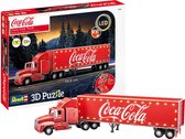 Revell 00152 Coca-Cola Truck & Trailer - LED Edition 3D Puzzel