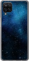 Geschikt voor Samsung Galaxy A12 hoesje - Sterrenstelsel - Nacht - Melkweg - Jongens - Meisjes - Kinderen - Siliconen Telefoonhoesje